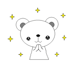 shirokuma no.1 sticker #2806040
