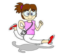 Running Eco! sticker #2806231