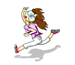 Running Eco! sticker #2806246