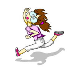 Running Eco! sticker #2806246