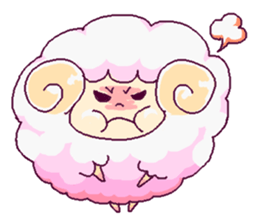 Sheep and Dog sticker #2806421