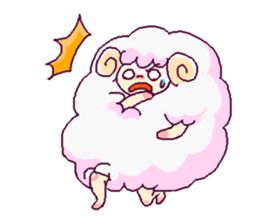 Sheep and Dog sticker #2806422