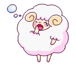 Sheep and Dog sticker #2806423