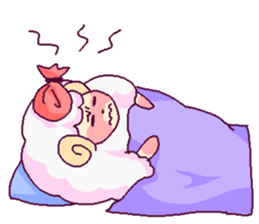 Sheep and Dog sticker #2806425