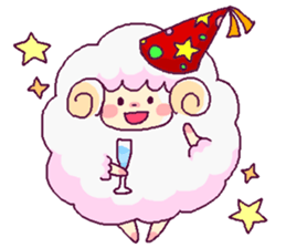 Sheep and Dog sticker #2806428