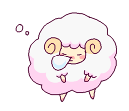 Sheep and Dog sticker #2806429