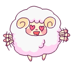 Sheep and Dog sticker #2806430