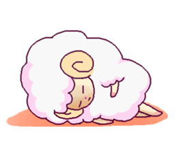 Sheep and Dog sticker #2806435