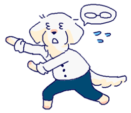 Sheep and Dog sticker #2806437