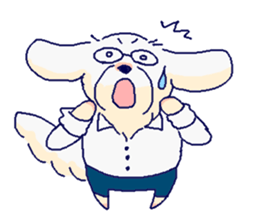 Sheep and Dog sticker #2806440