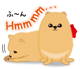 Pomeranian Reena & Hime sticker #2806595