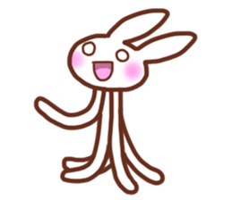 Space Rabbit ! sticker #2806937