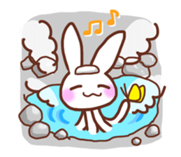 Space Rabbit ! sticker #2806944