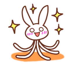 Space Rabbit ! sticker #2806945