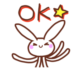 Space Rabbit ! sticker #2806948