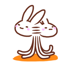 Space Rabbit ! sticker #2806951