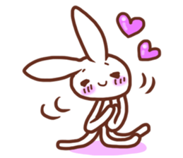 Space Rabbit ! sticker #2806954