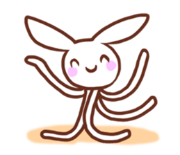 Space Rabbit ! sticker #2806955