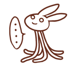 Space Rabbit ! sticker #2806958