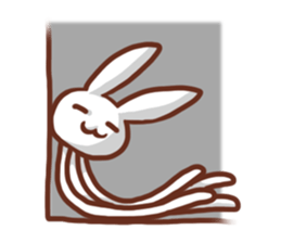 Space Rabbit ! sticker #2806962