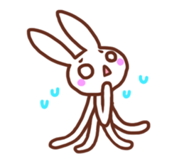 Space Rabbit ! sticker #2806965