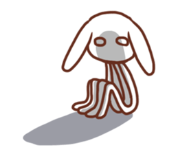 Space Rabbit ! sticker #2806968