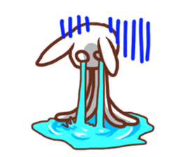 Space Rabbit ! sticker #2806969