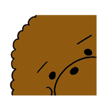 The pretty toy poodle "MOMO" sticker #2807003