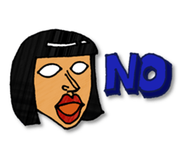 Cubism Girl sticker #2807071