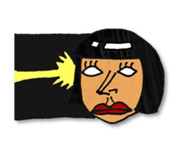 Cubism Girl sticker #2807088