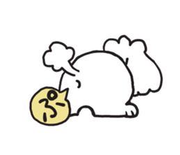 red coller poodle sticker #2807341