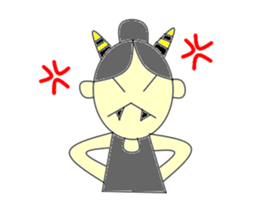 Dyeing the teetr black family sticker #2807928