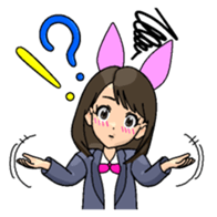 Bunny Girls 2Sisters Story sticker #2807975