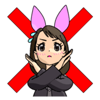Bunny Girls 2Sisters Story sticker #2807983