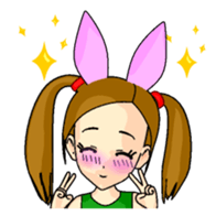 Bunny Girls 2Sisters Story sticker #2807984