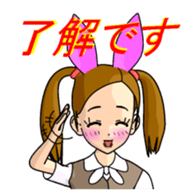 Bunny Girls 2Sisters Story sticker #2807987