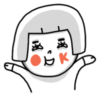 Cho Goo, the dramatic girl sticker #2808316
