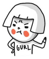 Cho Goo, the dramatic girl sticker #2808327