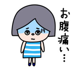 Bored girls sticker #2808469