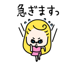 Bored girls sticker #2808489