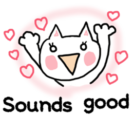 English cat Sticker kawaii sticker #2808634
