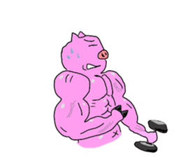 kawaii pigs and cute pigs sticker #2808787