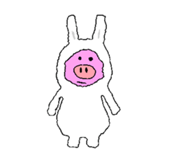 kawaii pigs and cute pigs sticker #2808801