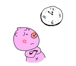 kawaii pigs and cute pigs sticker #2808805