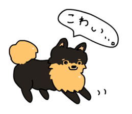 Pomeranian Gon03 sticker #2808829
