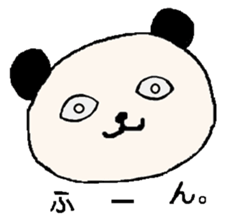 Panda to change the world sticker #2809053