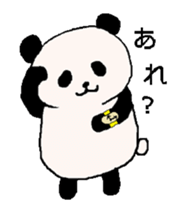 Panda to change the world sticker #2809056