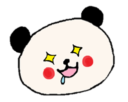 Panda to change the world sticker #2809076