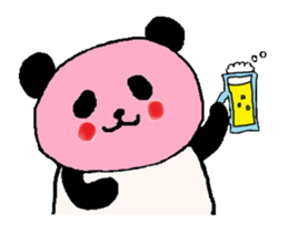 Panda to change the world sticker #2809081