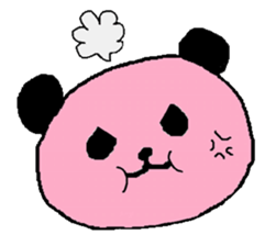 Panda to change the world sticker #2809087